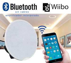 Wiibo Spirit 90 BT Altavoces Techo Blancos Bluetooth empotrables 2 Vías  5,25 30+30W - wiibo